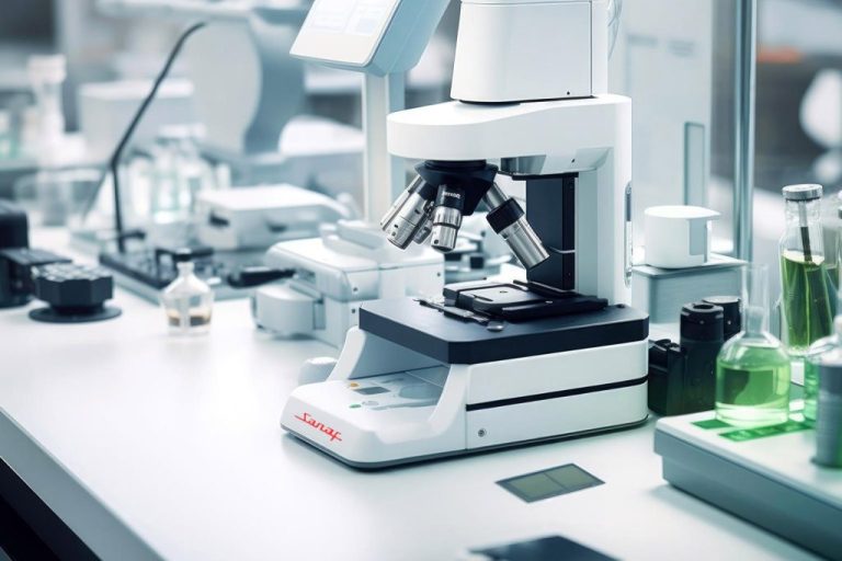 تصویری از آزمایشگاه بررسی کیفیت کامپاندهای پلیمری